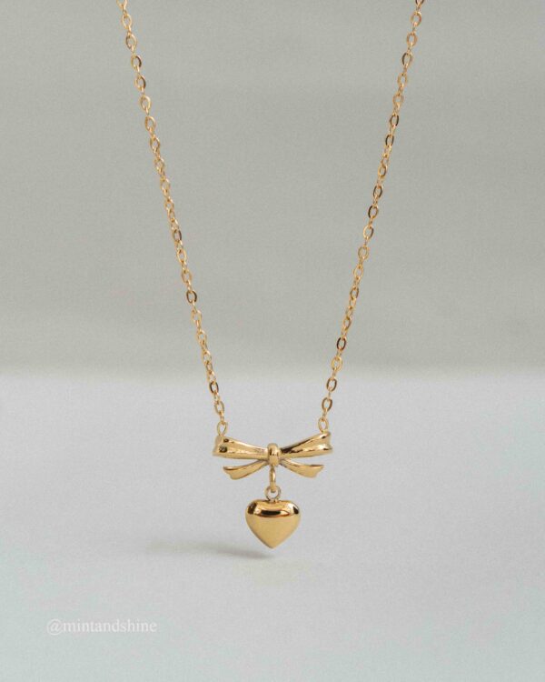 Sweetheart Bow Necklace