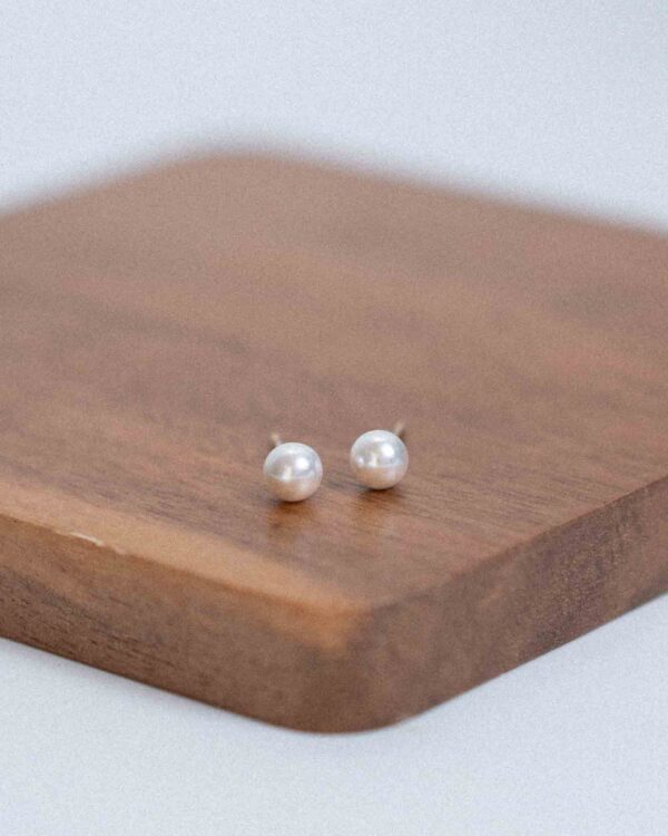 Pearl Stud Earrings