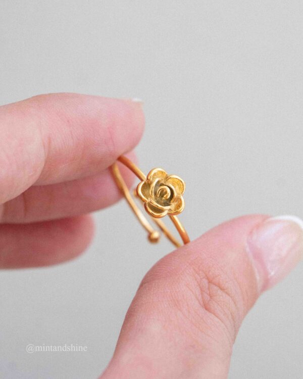 Golden Rose Ring
