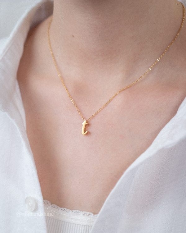 Letter Necklace