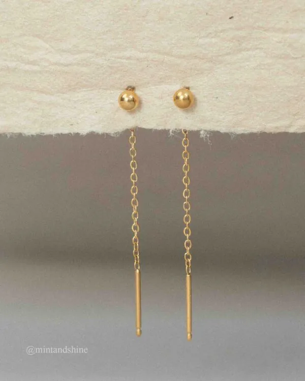 Dot Dangling Earrings